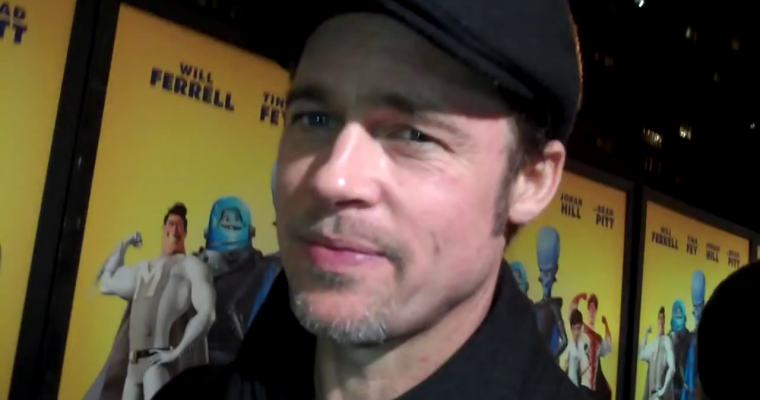 Brad Pitt – Megamind Premiere (Red Carpet Report)