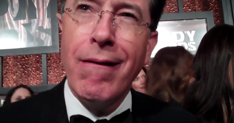 Stephen Colbert – Comedy Central Comedy Awards (Red Carpet Report)